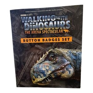 Walking With Dinosaurs BBC The Arena Spectacular - Button Badges Set